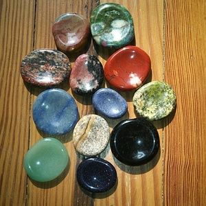 Crystal Worry Stone Set